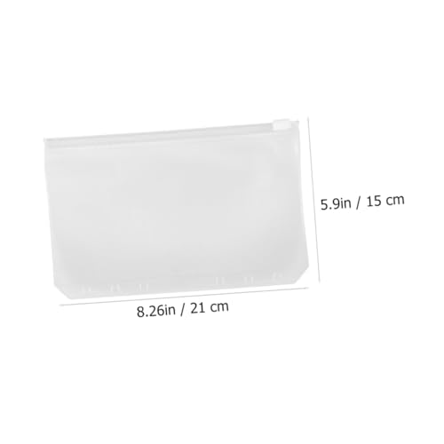 OSALADI 20 Stück Teiliges Transparente Zipper Dokumententaschen aus PVC Loseblatt Aufbewahrungstaschen in Schmutz und Verschleißfest für Büro Schule Reisen und Organisation OSALADI 20 Stück Teiliges Transparente Zipper Dokumententaschen aus PVC Loseblatt Aufbewahrungstaschen in Schmutz und Verschleißfest für Büro Schule Reisen und Organisation von OSALADI