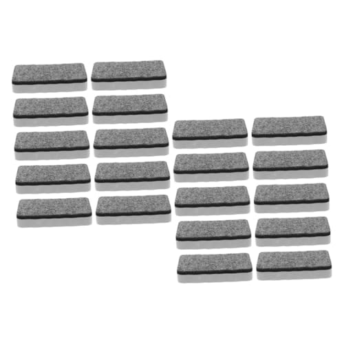 OSALADI 20 Stück Teiliges Whiteboard Eraser Magnetisch Grauer EVA Filz Langlebig Rückstandsfrei Schonend für Whiteboards Leicht Ergonomisch für Klassenzimmer und Büro OSALADI 20 Stück Teiliges Whiteboard Eraser Magnetisch Grauer EVA Filz Langlebig Rückstandsfrei Schonend für Whiteboards Leicht Ergonomisch für Klassenzimmer und Büro von OSALADI