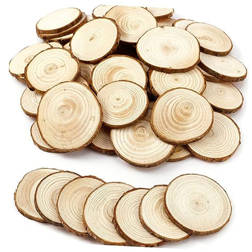 OSALADI 20 Stück Unbehandelte Runde Holzscheiben Naturholz für Diy Bastelprojekte und Handarbeiten OSALADI 20 Stück Unbehandelte Runde Holzscheiben Naturholz für Diy Bastelprojekte und Handarbeiten von OSALADI