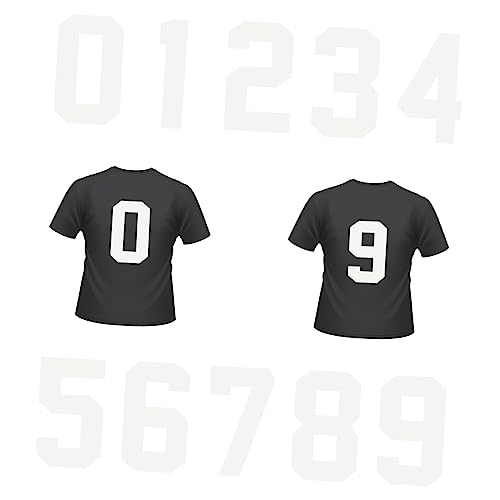 OSALADI 20 Stück Wärmeübertragungsaufkleber für Kleidung DIY Nummertenset Waschbare Transferaufkleber für T Shirts Jacken Jeans Rucksäcke und Mehr Einfach Anzuwenden und Kreativ zu OSALADI 20 Stück Wärmeübertragungsaufkleber für Kleidung DIY Nummertenset Waschbare Transferaufkleber für T Shirts Jacken Jeans Rucksäcke und Mehr Einfach Anzuwenden und Kreativ zu von OSALADI