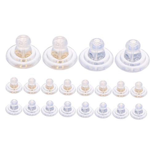 OSALADI 20 Teiliges Ohrring Stopper Set Zum Basteln Von Ohrringen Für Erwachsene Ohrring Verschlüsse Sicherheits OSALADI 20 Teiliges Ohrring Stopper Set Zum Basteln Von Ohrringen Für Erwachsene Ohrring Verschlüsse Sicherheits von OSALADI
