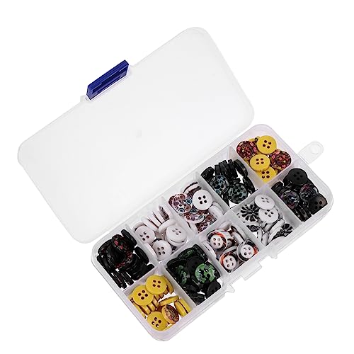 OSALADI 200 Stück Acrylknöpfe Rund DIY Nähzubehör Mix für Kleidung Jacken Strickjacken Kreative Handarbeit OSALADI 200 Stück Acrylknöpfe Rund DIY Nähzubehör Mix für Kleidung Jacken Strickjacken Kreative Handarbeit von OSALADI