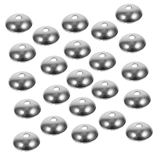 OSALADI 200 Stück Bead Caps Spacer Kappen für DIY Schmuckherstellung Langlebige Perlenkappen für Armbänder und Bastelprojekte von OSALADI