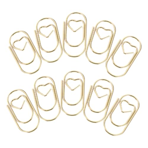 OSALADI 200 Stück Büroklammern Aus Metall Herz Büroklammern Büroklammerhalter Für Schreibtisch Binderclips Mini Büroklammern Für Hochzeiten Büroklammerhalter Für Schreibtisch OSALADI 200 Stück Büroklammern Aus Metall Herz Büroklammern Büroklammerhalter Für Schreibtisch Binderclips Mini Büroklammern Für Hochzeiten Büroklammerhalter Für Schreibtisch von OSALADI