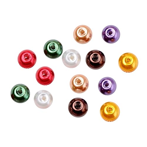 OSALADI 200 Stück Bunte Glasperlen Mix Runde DIY Schmuck Perlen zum Auffädeln ca Langlebige Zwischenperlen für Armbänder Halsketten und Bastelprojekte OSALADI 200 Stück Bunte Glasperlen Mix Runde DIY Schmuck Perlen zum Auffädeln ca Langlebige Zwischenperlen für Armbänder Halsketten und Bastelprojekte von OSALADI