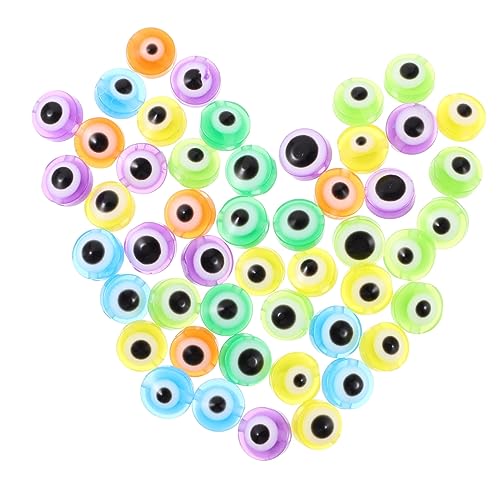 OSALADI 200 Stück Bunte Resin augenperlen Flach rund für Schmuckherstellung DIY Armbänder Ohrringe Bastelperlen Spacer Perlen für Feine Handwerksprojekte OSALADI 200 Stück Bunte Resin augenperlen Flach rund für Schmuckherstellung DIY Armbänder Ohrringe Bastelperlen Spacer Perlen für Feine Handwerksprojekte von OSALADI