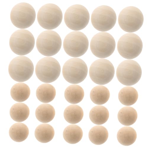 OSALADI 200 Stück Halbe Holzperlen Unbehandelte Naturholzperlen für Diy Schmuck Bastelprojekte und Heimdekoration Robuste Runde Holzperlen für Kreative Ideen OSALADI 200 Stück Halbe Holzperlen Unbehandelte Naturholzperlen für Diy Schmuck Bastelprojekte und Heimdekoration Robuste Runde Holzperlen für Kreative Ideen von OSALADI