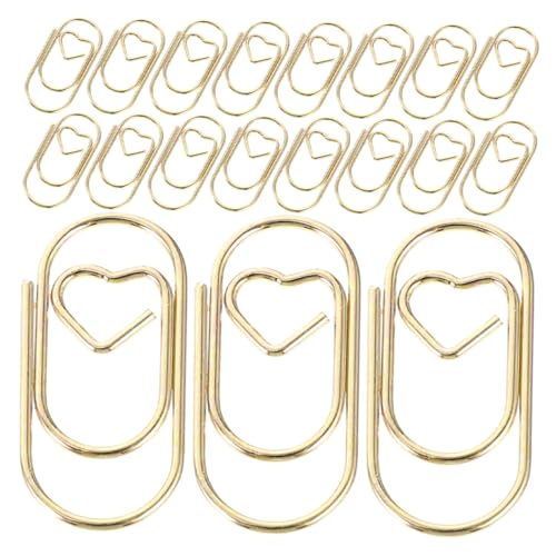 OSALADI 200 Stück Herzförmige Metall Büroklammern Roségold Mini Paper Clips für Dokumente Lesezeichen Wedding Organizer Vielseitig für Büro Schule und Kreative Nutzer OSALADI 200 Stück Herzförmige Metall Büroklammern Roségold Mini Paper Clips für Dokumente Lesezeichen Wedding Organizer Vielseitig für Büro Schule und Kreative Nutzer von OSALADI