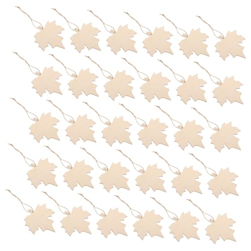OSALADI 200 Stück Holz Ahornblatt Deko Anhänger Unbearbeitete Ahornblatt Holzscheiben für DIY Herbstdeko Bastelprojekte Hängende Ornamente für Thanksgiving Party und OSALADI 200 Stück Holz Ahornblatt Deko Anhänger Unbearbeitete Ahornblatt Holzscheiben für DIY Herbstdeko Bastelprojekte Hängende Ornamente für Thanksgiving Party und von OSALADI