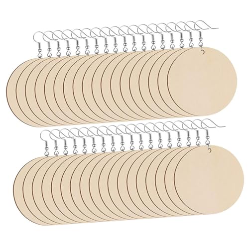 OSALADI 200 Stück Holzohrring Anhänger Blanko Geometrisch Naturholz DIY Schmuck Basteln Zubehör für Individuelle Ohrringe Selbermachen und Dekorieren OSALADI 200 Stück Holzohrring Anhänger Blanko Geometrisch Naturholz DIY Schmuck Basteln Zubehör für Individuelle Ohrringe Selbermachen und Dekorieren von OSALADI