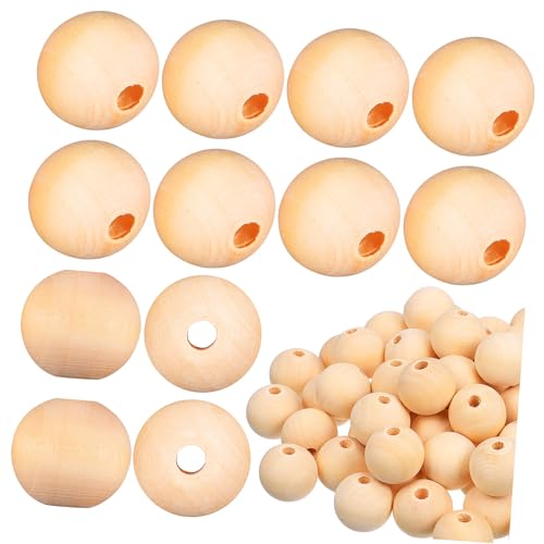 OSALADI 200 Stück Holzperlen Zubehör Perlen Zur Schmuckherstellung DIY Bastelperlen Großpackung Abstandsperlen Perlen Set Perlen Zum Basteln Runde Perlen Mit Großem Loch Farbige OSALADI 200 Stück Holzperlen Zubehör Perlen Zur Schmuckherstellung DIY Bastelperlen Großpackung Abstandsperlen Perlen Set Perlen Zum Basteln Runde Perlen Mit Großem Loch Farbige von OSALADI
