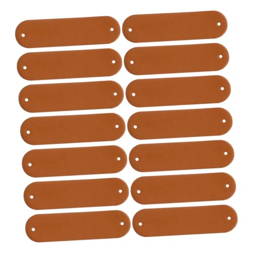 OSALADI 200 Stück Leeres Etikett Leder -tags Lederetiketten Für Häkelartikel Handgemachte Tags Lederanhänger Tags Für Häkelartikel Kunstleder Chocolate OSALADI 200 Stück Leeres Etikett Leder -tags Lederetiketten Für Häkelartikel Handgemachte Tags Lederanhänger Tags Für Häkelartikel Kunstleder Chocolate von OSALADI