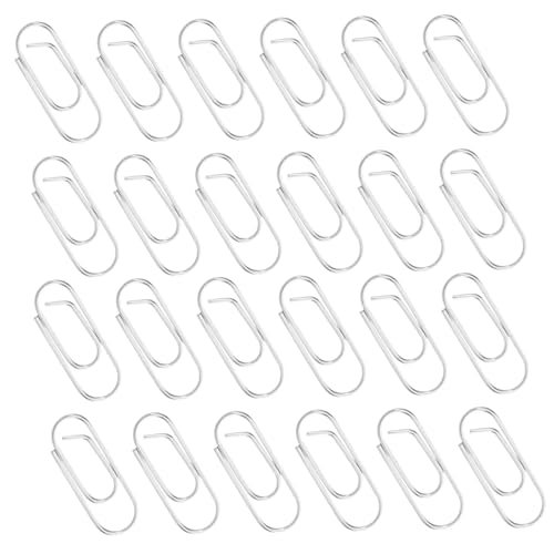 OSALADI 200 Stück Metall Mini Büroklammern Kleine Metallklammern für Dokumentenorganisation Robuste Büroklammern zum Sortieren und Befestigen von Papieren im Büro und Zuhause OSALADI 200 Stück Metall Mini Büroklammern Kleine Metallklammern für Dokumentenorganisation Robuste Büroklammern zum Sortieren und Befestigen von Papieren im Büro und Zuhause von OSALADI