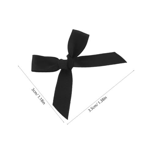 OSALADI 200 Stück Mini Satin Schleifen Schwarz Kleine Dekorative Schleifen für Diy Bastelarbeiten Hochzeit Geburtstag Kuchenverzierung Scrapbooking Vielseitig Einsetzbare OSALADI 200 Stück Mini Satin Schleifen Schwarz Kleine Dekorative Schleifen für Diy Bastelarbeiten Hochzeit Geburtstag Kuchenverzierung Scrapbooking Vielseitig Einsetzbare von OSALADI