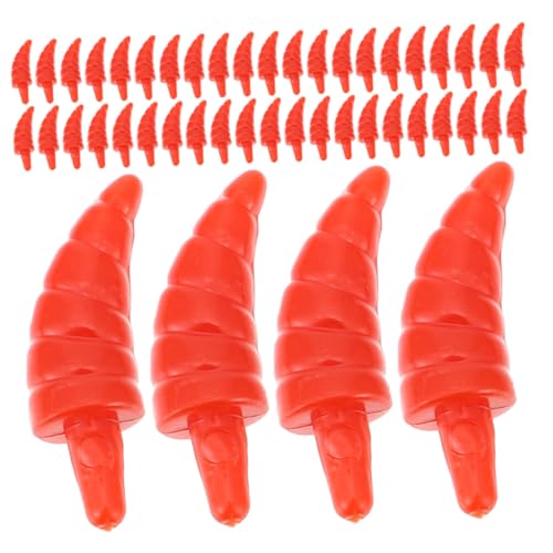 OSALADI 200 Stück Mini Schneemann Nase Rote Plastiknase DIY Weihnachtsdekoration Basteln für Weihnachtsmann Puppen Handwerk Zubehör Langlebig Einfach zu Montieren OSALADI 200 Stück Mini Schneemann Nase Rote Plastiknase DIY Weihnachtsdekoration Basteln für Weihnachtsmann Puppen Handwerk Zubehör Langlebig Einfach zu Montieren von OSALADI