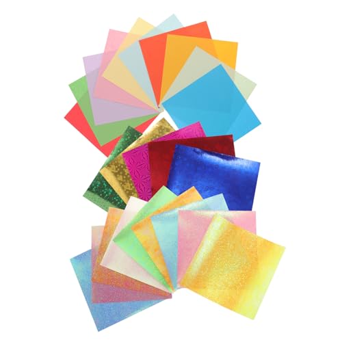OSALADI 200 Stück Origami papier Glitzernd Geprägt Doppelseitig Bedruckt für DIY Bastelprojekte Kindergeburtstag Schule und Kreative Handarbeiten OSALADI 200 Stück Origami papier Glitzernd Geprägt Doppelseitig Bedruckt für DIY Bastelprojekte Kindergeburtstag Schule und Kreative Handarbeiten von OSALADI