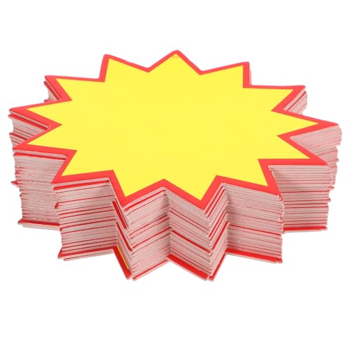 OSALADI 200 Stück Preisetiketten für Supermärkte Handgeschriebene Burst Preisschilder À Robuste Papierpreislabels für Einzelhandel und Geschäfte OSALADI 200 Stück Preisetiketten für Supermärkte Handgeschriebene Burst Preisschilder À Robuste Papierpreislabels für Einzelhandel und Geschäfte von OSALADI
