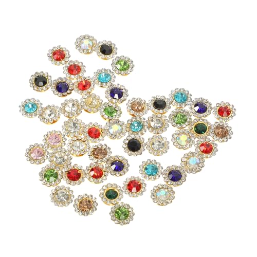 OSALADI 200 Stück Sonnenblumen Design Strasssteine DIY Zubehör für Kleidung Handgefertigte Materialien für Dekoration und Basteln für Hochzeitskleider Schuhe und Accessoires OSALADI 200 Stück Sonnenblumen Design Strasssteine DIY Zubehör für Kleidung Handgefertigte Materialien für Dekoration und Basteln für Hochzeitskleider Schuhe und Accessoires von OSALADI