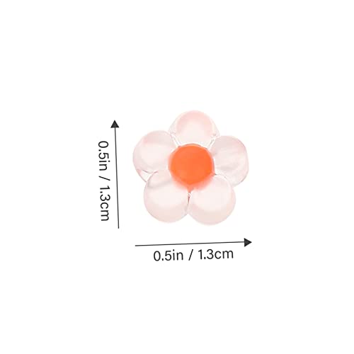 OSALADI 200 Stück Teiliges Acryl Blumen Spacer Perlen Gemischte Pastellfarben mit Leicht und Vielseitig für DIY Schmuckherstellung für Armbänder Halsketten und Anhänger von OSALADI