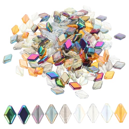 OSALADI 200 Stück Teiliges Große Glasperlen Facettierte Bunte Schmuckperlen für DIY Armbänder Halsketten Handgefertigte Bastelaccessoires OSALADI 200 Stück Teiliges Große Glasperlen Facettierte Bunte Schmuckperlen für DIY Armbänder Halsketten Handgefertigte Bastelaccessoires von OSALADI