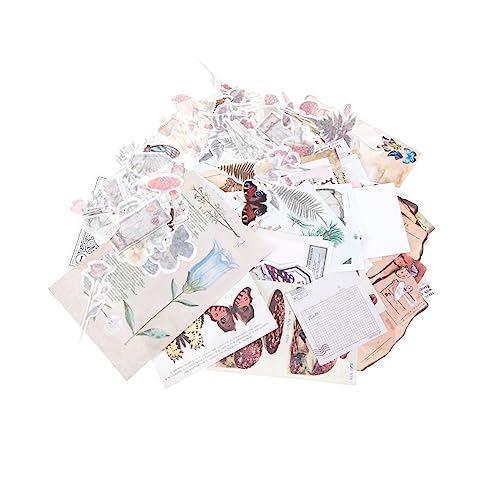 OSALADI 200 Stück Vintage Pflanzenaufkleber Wasserdichte Diy Scrapbooking Sticker für Handbücher Tagebuch Bastelprojekte Ästhetische Retro Dekoration für Scrapbooks Kalender Fotoalben OSALADI 200 Stück Vintage Pflanzenaufkleber Wasserdichte Diy Scrapbooking Sticker für Handbücher Tagebuch Bastelprojekte Ästhetische Retro Dekoration für Scrapbooks Kalender Fotoalben von OSALADI