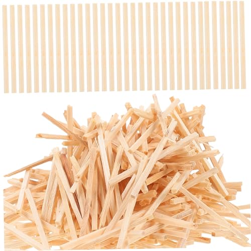 OSALADI 2000Stücke DIY Holzstäbe Für Naturholz Crafting Material Für Handwerksprojekte Für Bastelarbeiten Und Lernzubehör Boxen À von OSALADI