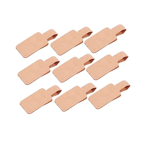 OSALADI 200Stücke Leere Hängende Preisschilder aus Kraftpapier Selbstklebende für Schmuck Schlüsselanhänger und Armbänder für OSALADI 200Stücke Leere Hängende Preisschilder aus Kraftpapier Selbstklebende für Schmuck Schlüsselanhänger und Armbänder für von OSALADI