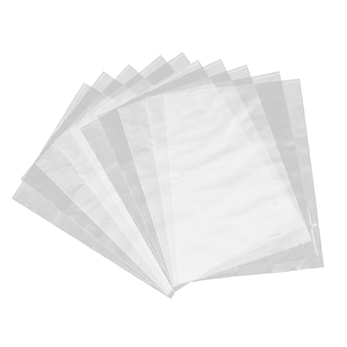 OSALADI 200Stücke PVC Schrumpfbeutel Transparente Verpackungsbeutel für Ätherische Öle und Proben für Sichere Versiegelung und Platzsparende Lagerung von OSALADI