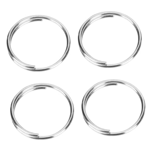 OSALADI 200Stücke Schlüsselkettenringe Rund Schlüsselringe für Handwerk für DIY Schmuck und Anhänger Sicherer Halt für Schlüssel OSALADI 200Stücke Schlüsselkettenringe Rund Schlüsselringe für Handwerk für DIY Schmuck und Anhänger Sicherer Halt für Schlüssel von OSALADI