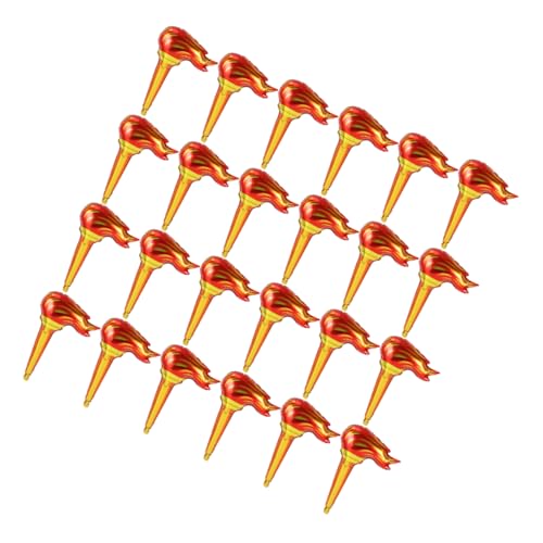 OSALADI 2024 100 Stück aufblasbare Taschenlampe Fackel Dekorationen glühen aufblasbare Flamme Schlag Spaß Feuerdekorationsparty Mini-Taschenfeuerzeug Flammenballons Plastik OSALADI 2024 100 Stück aufblasbare Taschenlampe Fackel Dekorationen glühen aufblasbare Flamme Schlag Spaß Feuerdekorationsparty Mini-Taschenfeuerzeug Flammenballons Plastik von OSALADI