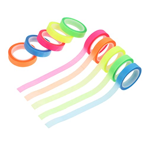 OSALADI 20Rollen Transparente Highlight Bänder Farbige Tragbare Seitenmarkierungen Wasserfeste Notizen für Büro und Schule Beschreibbar und Vielseitig OSALADI 20Rollen Transparente Highlight Bänder Farbige Tragbare Seitenmarkierungen Wasserfeste Notizen für Büro und Schule Beschreibbar und Vielseitig von OSALADI