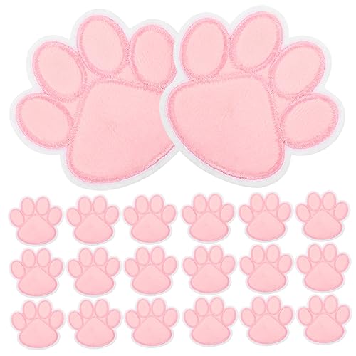 OSALADI 20Stücke Hundepfoten Stickapplikationen Hinterkleber für DIY Kleidung Taschen und Accessoires Patches für Jacken Schuhe und Mehr OSALADI 20Stücke Hundepfoten Stickapplikationen Hinterkleber für DIY Kleidung Taschen und Accessoires Patches für Jacken Schuhe und Mehr von OSALADI