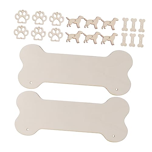OSALADI 20Stücke Teiliges Set Holz Hundeknochen Schilden Mit Dekorativen DIY Holz Ausschnitten Schilder Geschenkanhänger Und Dekorationen Für Hundeliebhaber OSALADI 20Stücke Teiliges Set Holz Hundeknochen Schilden Mit Dekorativen DIY Holz Ausschnitten Schilder Geschenkanhänger Und Dekorationen Für Hundeliebhaber von OSALADI