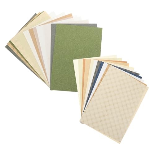 OSALADI 23 Blatt Hintergrundpapier Scrapbooking Papier für Diy Projekte Dekoratives Bastelpapier für Alben Journale und Bastelideen Leicht und Kompakt für Anfänger und Scrapbook OSALADI 23 Blatt Hintergrundpapier Scrapbooking Papier für Diy Projekte Dekoratives Bastelpapier für Alben Journale und Bastelideen Leicht und Kompakt für Anfänger und Scrapbook von OSALADI