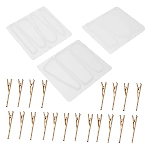 OSALADI 23 Stück Teiliges Diy Haarklammer Mould Set für Kreative Schmuckherstellung Formen und Haarclips für Individuelles Handwerk und Einzigartige Accessoires OSALADI 23 Stück Teiliges Diy Haarklammer Mould Set für Kreative Schmuckherstellung Formen und Haarclips für Individuelles Handwerk und Einzigartige Accessoires von OSALADI