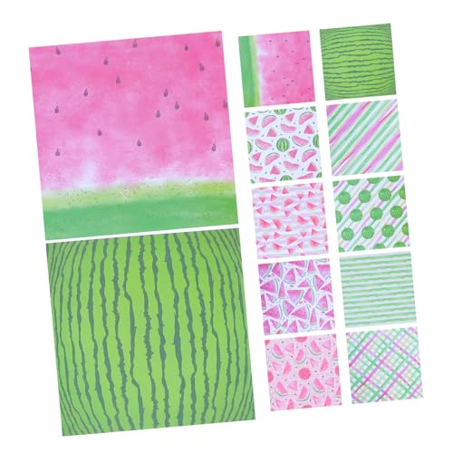 OSALADI 24 Blatt Hintergrundpapier Zum Wassermelonenhandbuch Sammelalbum Liefert Kit Zubehör Für Die Kartenherstellung Urlaub Sammelalbum Papier Planerzubehör Doppeltes Offsetpapier OSALADI 24 Blatt Hintergrundpapier Zum Wassermelonenhandbuch Sammelalbum Liefert Kit Zubehör Für Die Kartenherstellung Urlaub Sammelalbum Papier Planerzubehör Doppeltes Offsetpapier von OSALADI