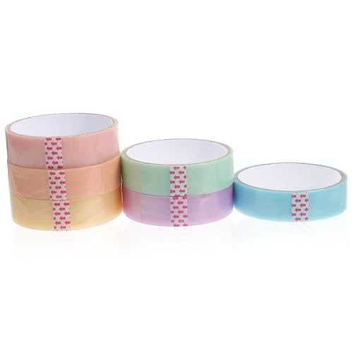 OSALADI 24 Rollen Klebeband für Kreative Projekte Bunte Selbstklebende Bänder für Stressabbau und Diy Umweltfreundliche Schadstofffreie Materialien Lila Gelb Orange Blau und Grün OSALADI 24 Rollen Klebeband für Kreative Projekte Bunte Selbstklebende Bänder für Stressabbau und Diy Umweltfreundliche Schadstofffreie Materialien Lila Gelb Orange Blau und Grün von OSALADI
