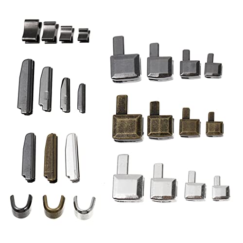 OSALADI 24 Satz Zipper Reparaturset Metall Zipper Stopper Slider Zubehör für Jacken Taschen Zelte Vielseitig Einsetzbar für DIY Reparaturen Gemischte Farben Teilig von OSALADI