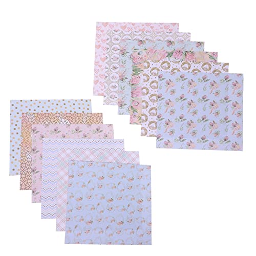 OSALADI 24 Stück Diy Scrapbook Materialpapier Muster für Kreative Bastelprojekte für Journaling und Dekoration von Alben Verschiedenen Designs von OSALADI