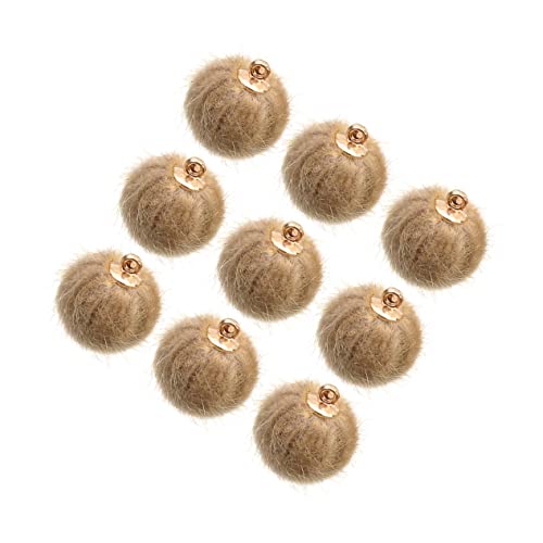 OSALADI 24 Stück Fellknäuel-Anhänger Ohrringe Schlüssel Pom Pom Bälle basteln Poms Zubehör Wolle niedliche Haaraccessoires Anhänger für Schmuckherstellung Bälle Bälle Khaki OSALADI 24 Stück Fellknäuel-Anhänger Ohrringe Schlüssel Pom Pom Bälle basteln Poms Zubehör Wolle niedliche Haaraccessoires Anhänger für Schmuckherstellung Bälle Bälle Khaki von OSALADI
