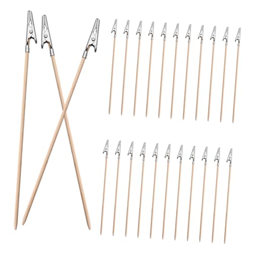 OSALADI 24 Stück OLMONDADE ALIGATOR -Clip Farbcliphalter Clips farbclip basis Färbeklammern Krokodilklemmen zum Basteln Dekorationsclip Ölgemälde-Clip Bastelzubehör Bambus Silber OSALADI 24 Stück OLMONDADE ALIGATOR -Clip Farbcliphalter Clips farbclip basis Färbeklammern Krokodilklemmen zum Basteln Dekorationsclip Ölgemälde-Clip Bastelzubehör Bambus Silber von OSALADI