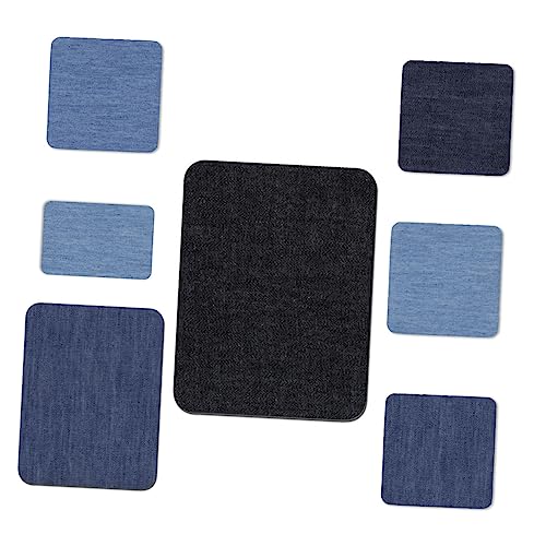 OSALADI 24 Stück Teiliges Bügelflicken für Jeans und Kleidung Bunte Baumwoll Patches DIY Reparatur und Dekorationsflicken für Aufbügeln Vielseitig für Denim und Textilien Zufällige Farbe von OSALADI