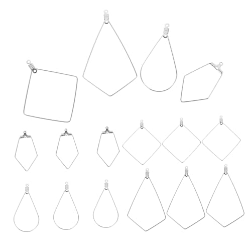 OSALADI 24 Stück Teiliges Edelstahl Ohrring Creolen Hypoallergen Leicht und Langlebig für Schmuck DIY und Perlenweben Vielseitige Ohrhaken für Individuelle Ohrschmuckgestaltung OSALADI 24 Stück Teiliges Edelstahl Ohrring Creolen Hypoallergen Leicht und Langlebig für Schmuck DIY und Perlenweben Vielseitige Ohrhaken für Individuelle Ohrschmuckgestaltung von OSALADI