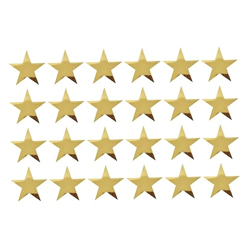 OSALADI 24 Stück Teiliges Goldene Papiersterne Dekorative Stern Ausschnitte für Hochzeiten und Partys für Bulletin Boards und Feierlichkeiten OSALADI 24 Stück Teiliges Goldene Papiersterne Dekorative Stern Ausschnitte für Hochzeiten und Partys für Bulletin Boards und Feierlichkeiten von OSALADI