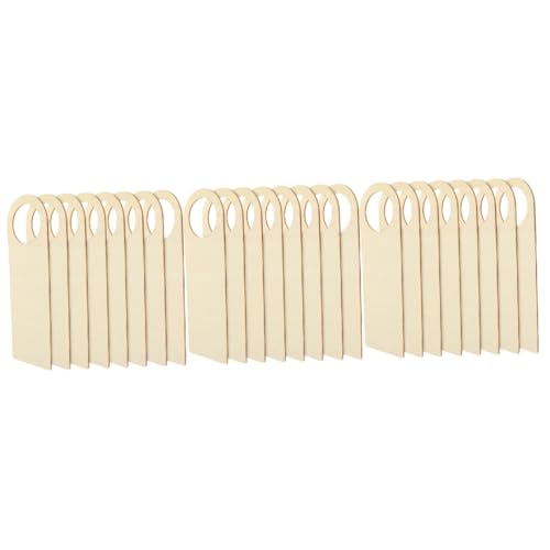 OSALADI 24 Stück Teiliges Holz Türanhänger zum Selbstgestalten Unbehandelte Holzschilder DIY Türschilder zum Aufhängen für Innen und Außen Vielseitig für Zuhause Restaurant Dekoration von OSALADI