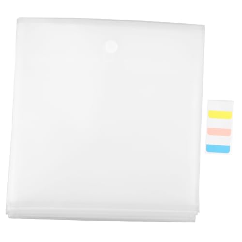 OSALADI 24 Stück Teiliges Papier-organizer Kunststoff-ordner mit Deckel für Scrapbooking Vielseitige Aufbewahrung von Bastel Kartonpapier Sicherer Schutz für Schule und Büro von OSALADI
