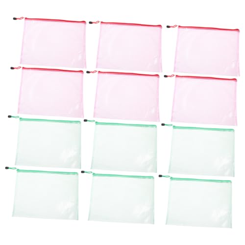 OSALADI 24 Stück Zipper Taschen Transparente Wasserdichte Aufbewahrungstaschen für Dokumente Vielseitig Einsetzbar für Schule Büro und Reisen für Täglichen Gebrauch OSALADI 24 Stück Zipper Taschen Transparente Wasserdichte Aufbewahrungstaschen für Dokumente Vielseitig Einsetzbar für Schule Büro und Reisen für Täglichen Gebrauch von OSALADI