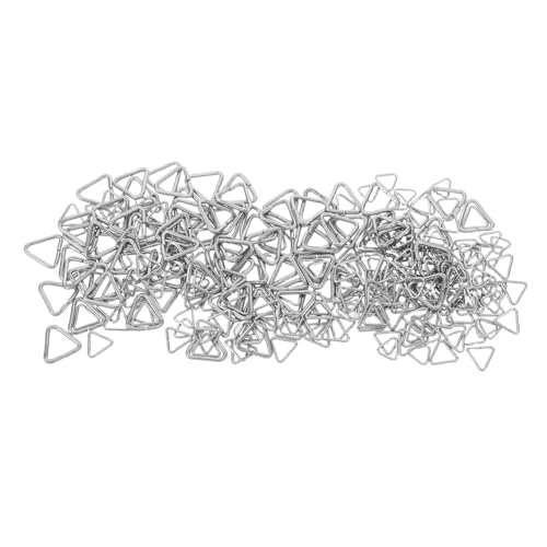 OSALADI 240 Stück Teiliges Dreieckige Edelstahl Schmuckverbinder mit Sicherem Verschluss Kleine und Mittlere für DIY Halsketten Armbänder und Anhänger Rostbeständig und Einfach zu OSALADI 240 Stück Teiliges Dreieckige Edelstahl Schmuckverbinder mit Sicherem Verschluss Kleine und Mittlere für DIY Halsketten Armbänder und Anhänger Rostbeständig und Einfach zu von OSALADI