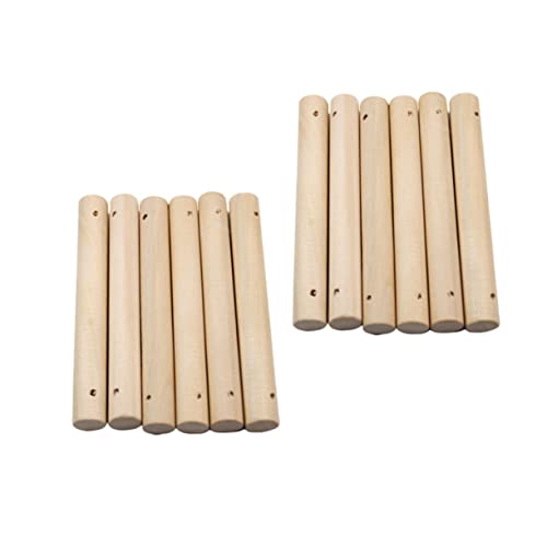 OSALADI 25 Stück Haustierleiter Holzstock Stange Handwerk Gebäude Protokoll geformt Jumbo Loch Holzstäbchen Leiterstock für Haustiere Bastelzubehör aus Holz OSALADI 25 Stück Haustierleiter Holzstock Stange Handwerk Gebäude Protokoll geformt Jumbo Loch Holzstäbchen Leiterstock für Haustiere Bastelzubehör aus Holz von OSALADI