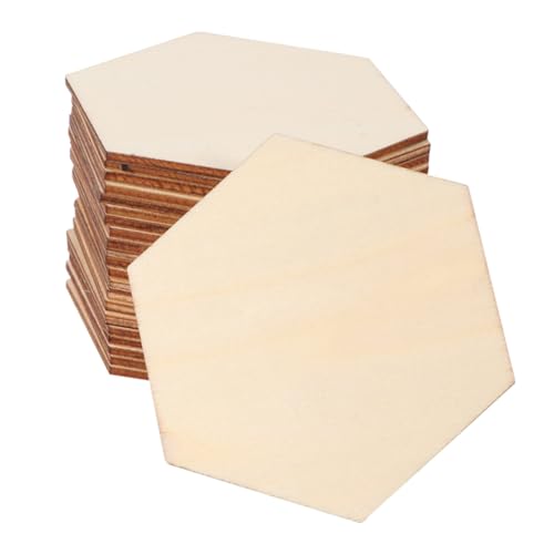 OSALADI 25 Stück Hexagon Holzscheiben Sechseckige Namensschilder aus Umweltfreundlichem Holz für Hochzeitsdekoration DIY Basteln Party Zubehör OSALADI 25 Stück Hexagon Holzscheiben Sechseckige Namensschilder aus Umweltfreundlichem Holz für Hochzeitsdekoration DIY Basteln Party Zubehör von OSALADI